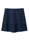 Midnight | Midnight colored skort on a white background